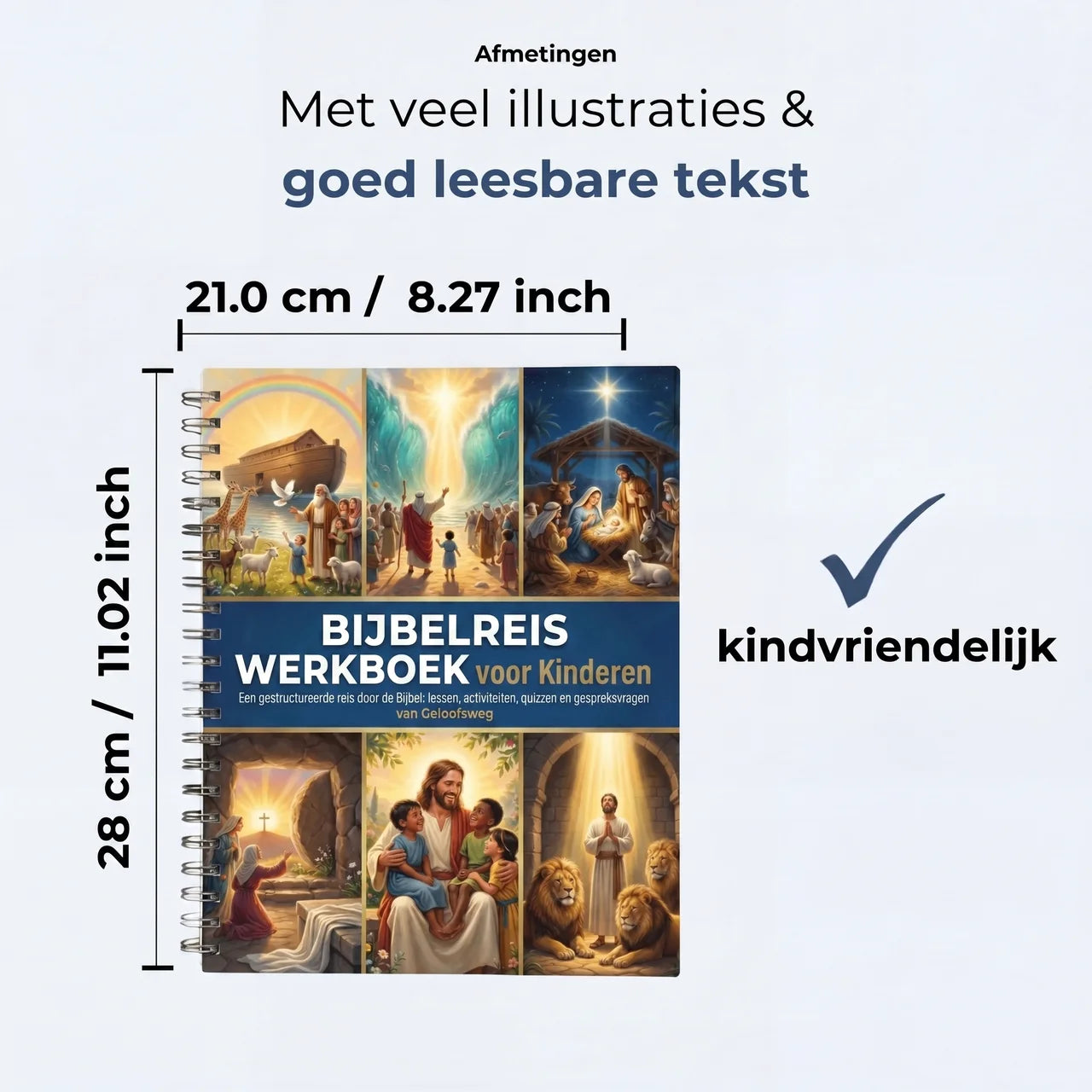 Bijbelreis: 52-Weken Werkboek voor Kinderen