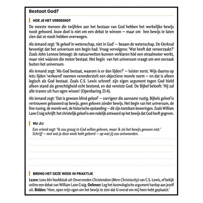 Systematische Theologie: 52-Weken Werkboek voor Volwassenen