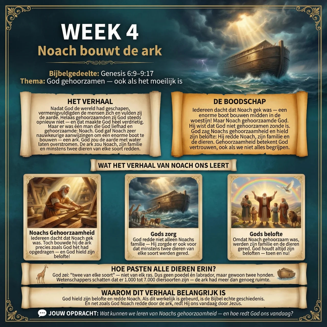 Systematische Theologie: 52-Weken Werkboek voor Kinderen